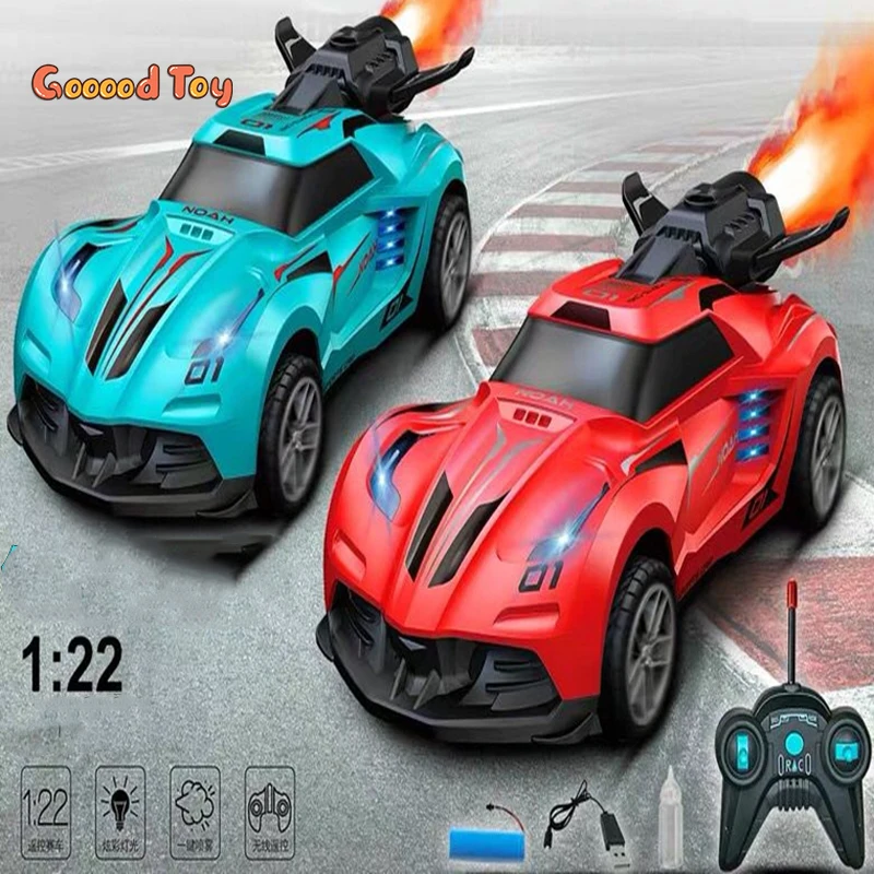 

Rc Spray Car Drift 2.4Ghz Remote Control Stunt Racing Cars Toys for Boys Electric Machine On Radio Control Cars Children Kid Boy