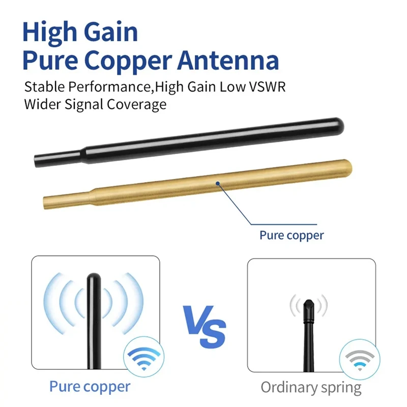 LORA 안테나 헬륨 핫스팟 마그네틱 베이스, 868Mhz, 915Mhz, 38Dbi, 고이득 SMA 수 3 미터 케이블, 구리 로드, 800-960Mhz