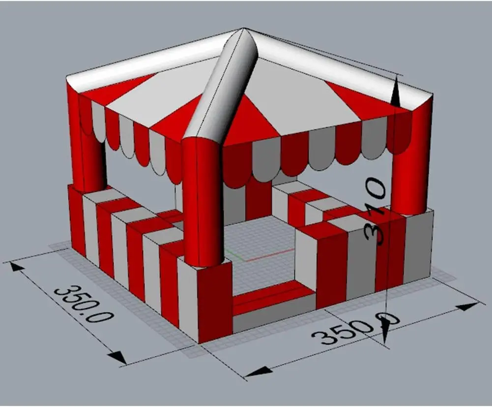 Opblaasbare Kiosk Opblaasbare Verkoop Tent Opblaasbare Mobiele Film Ticket Stand Booth Met Blower Voor Reclame Promotie