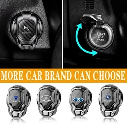 Car One-click Start Protective Cover Interior Button decorations For Seat Leon st FR CUPRA  MK3 MK2 mk1 5f 3 6J 6L Ateca Arona