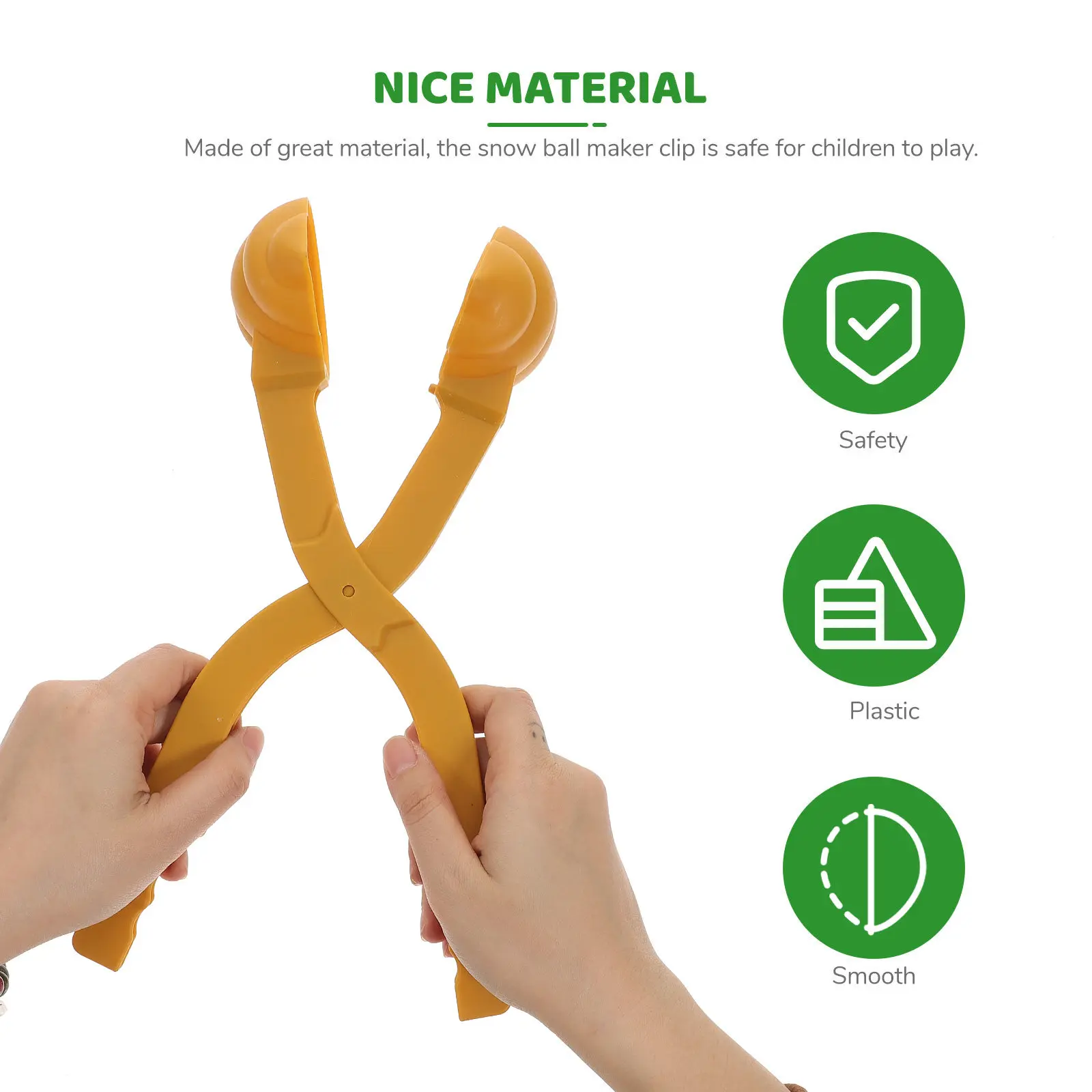 

Winter Clamp Kids Outdoor Snow Fight Clip Children Portable Maker Sand Beach Clamp Kids Outdoor Toy Winter Fight Toy