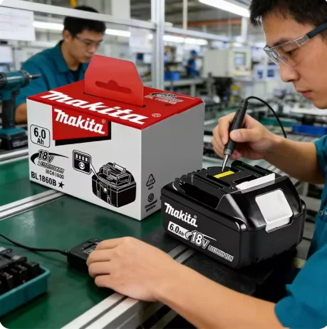 

6000mAh original Makita battery 18V 6.0Ah rechargeable battery,replacing Makita BL1830BL1840BL1850BL1860B, power tool batter