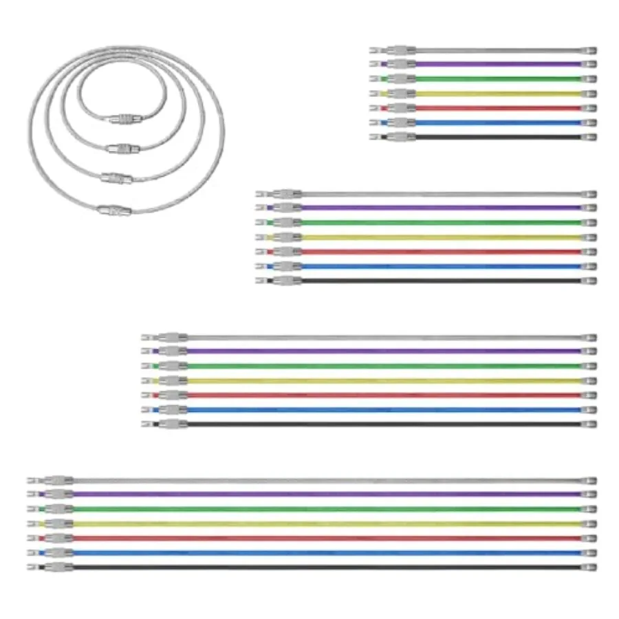 28Pcs Metal Wire Ke…
