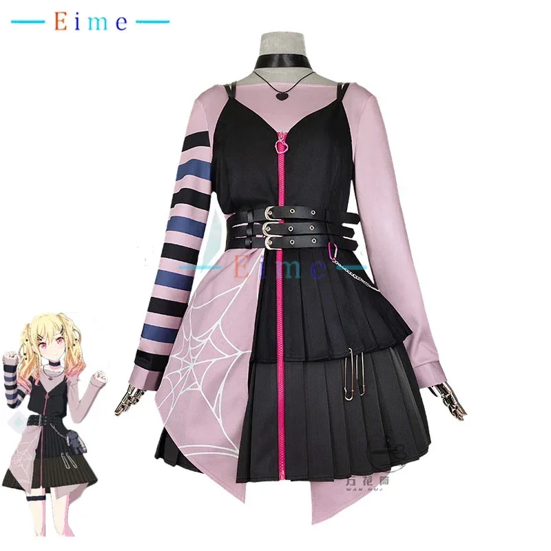 PJSK Tenma Saki Cosplay Costume Game Project Sekai Colorful Stage Cosplay Dress Party Suit Halloween Uniforms Custom Made