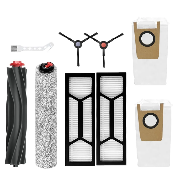 Entrega en 24 horas para Eufy Omni S1 Pro, accesorios para aspiradoras, Cepillo Lateral principal, filtro Hepa, bolsa de polvo, accesorios de larga duración S