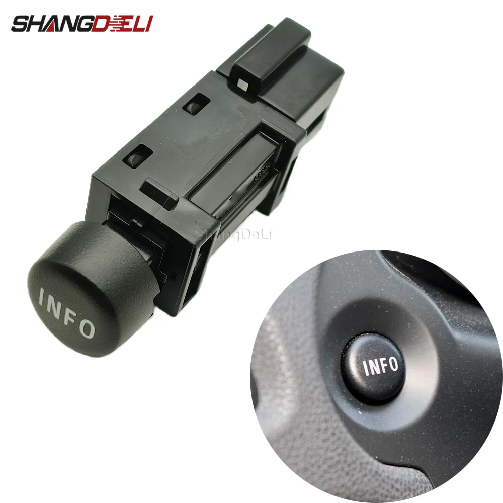 Compatible for Mitsubishi Outlander Lancer-ex EVO Xpander Accessories Instrument Information Mode Switch Button