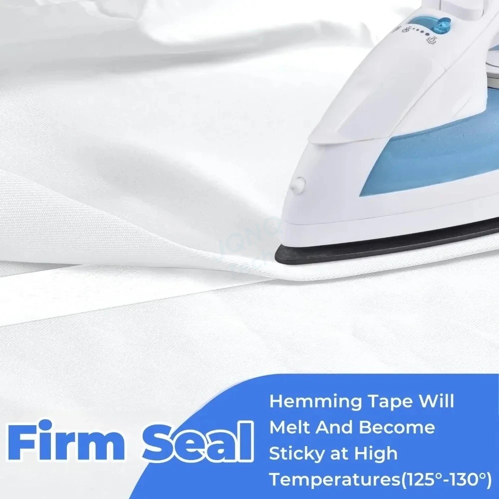 Self Adhesive Pants Hem Tape Iron DIY Jean Clothes Length Shorten for Hats Clothes Hot Melt Double-Sided Tape Sewing Tool image 2