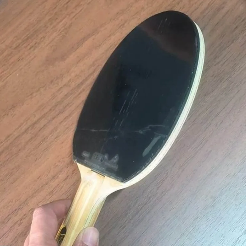 Tagliatrice di gomma da ping pongForbici da taglio in gomma per mazza da ping pong di forma rotonda, facile da usare