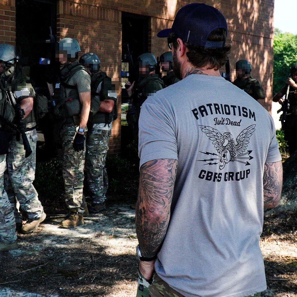 Summer New Product Security Series GB 2026 RS Theme Style Instructor Style Round-neck Short-sleeved T-shirt Military Fan