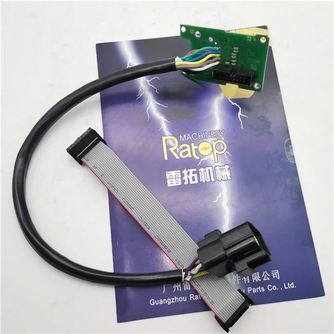 

EC210B EC290B EC360B EC460B Excavator Monitor Display Connector Plug 14390065 14522130 Monitor Wire