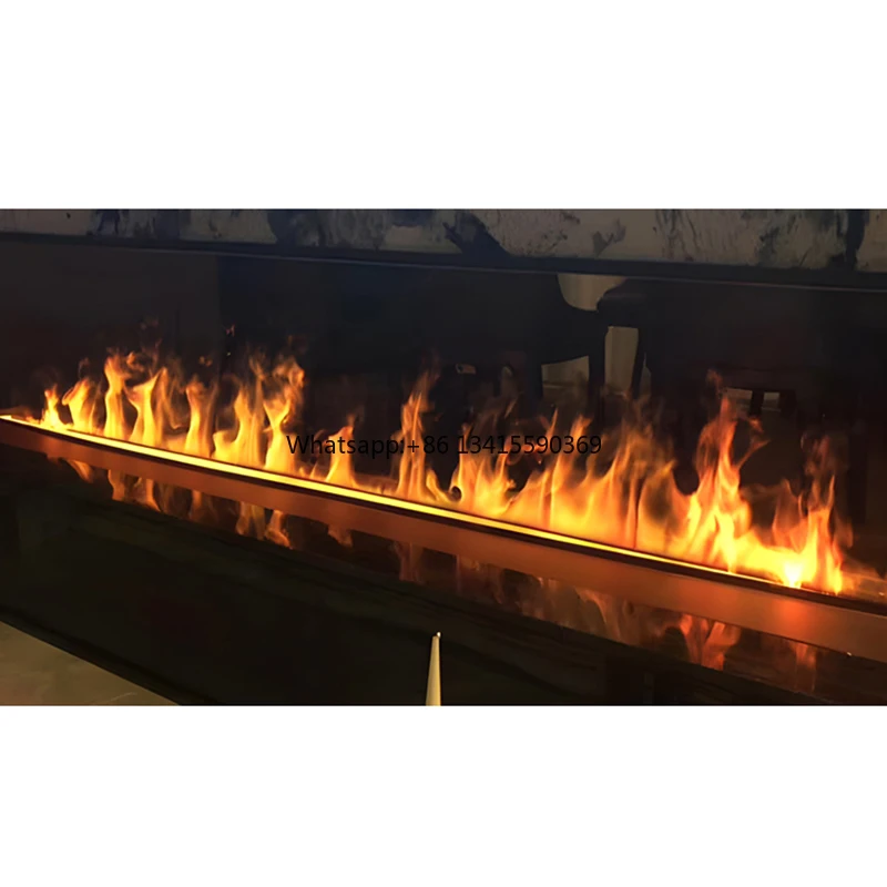 

Home 3D Atomizing Fireplace European Decoration Embedded 1000 MM Electronic Fireplace Simulation Flame TV Cabinet Humidifier