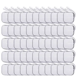 50/100pcs 5*5 Body Massage Healthy Electrode Pads Body Electrical Muscle Stimulator Therapy Massage Pulse Tens Acupuncture Pad