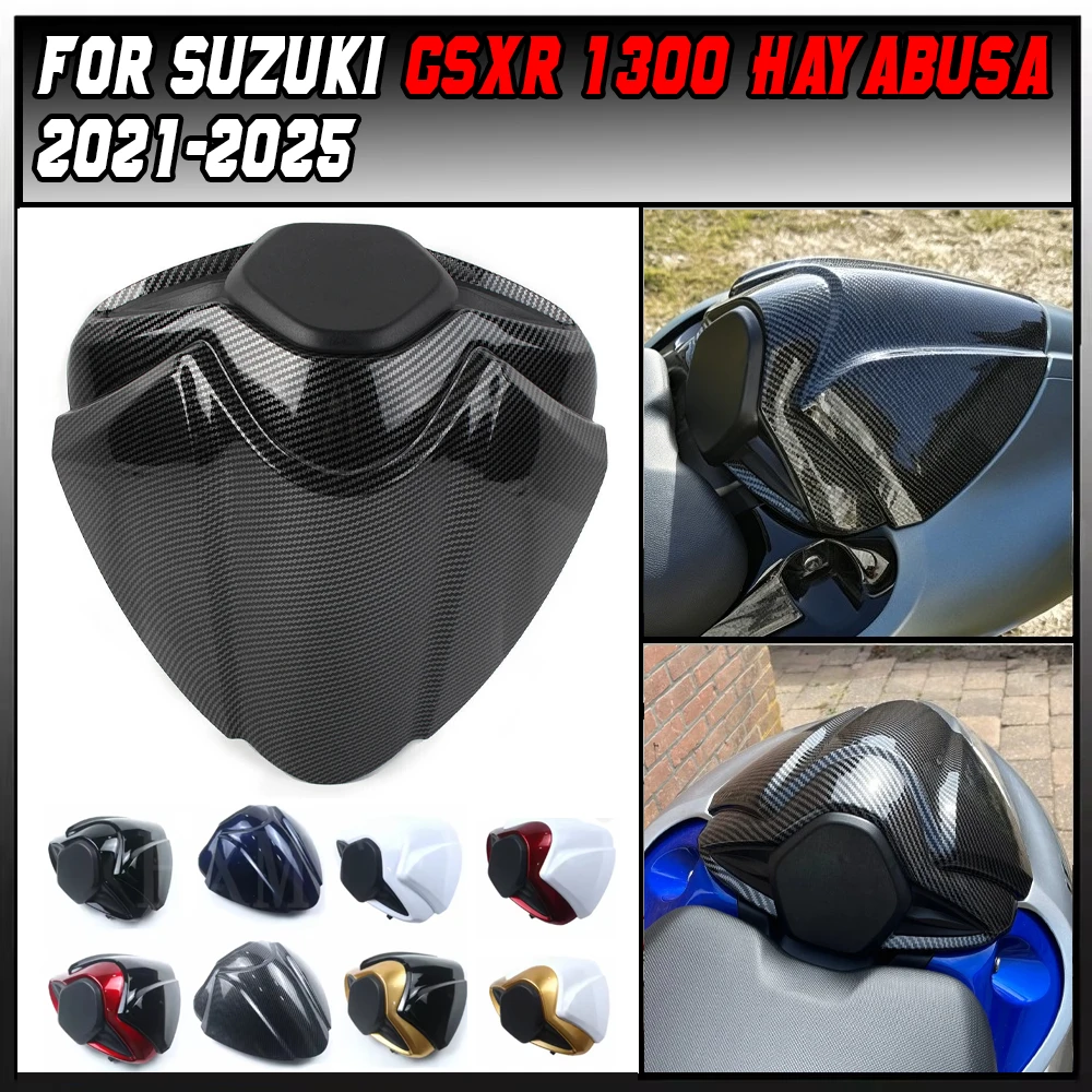 

GSXR1300 2024 2025 For Suzuki GSXR 1300 Hayabusa 2021 2022 2023 Motorcycle Pillion Rear Seat Cover Cowl Solo Faring