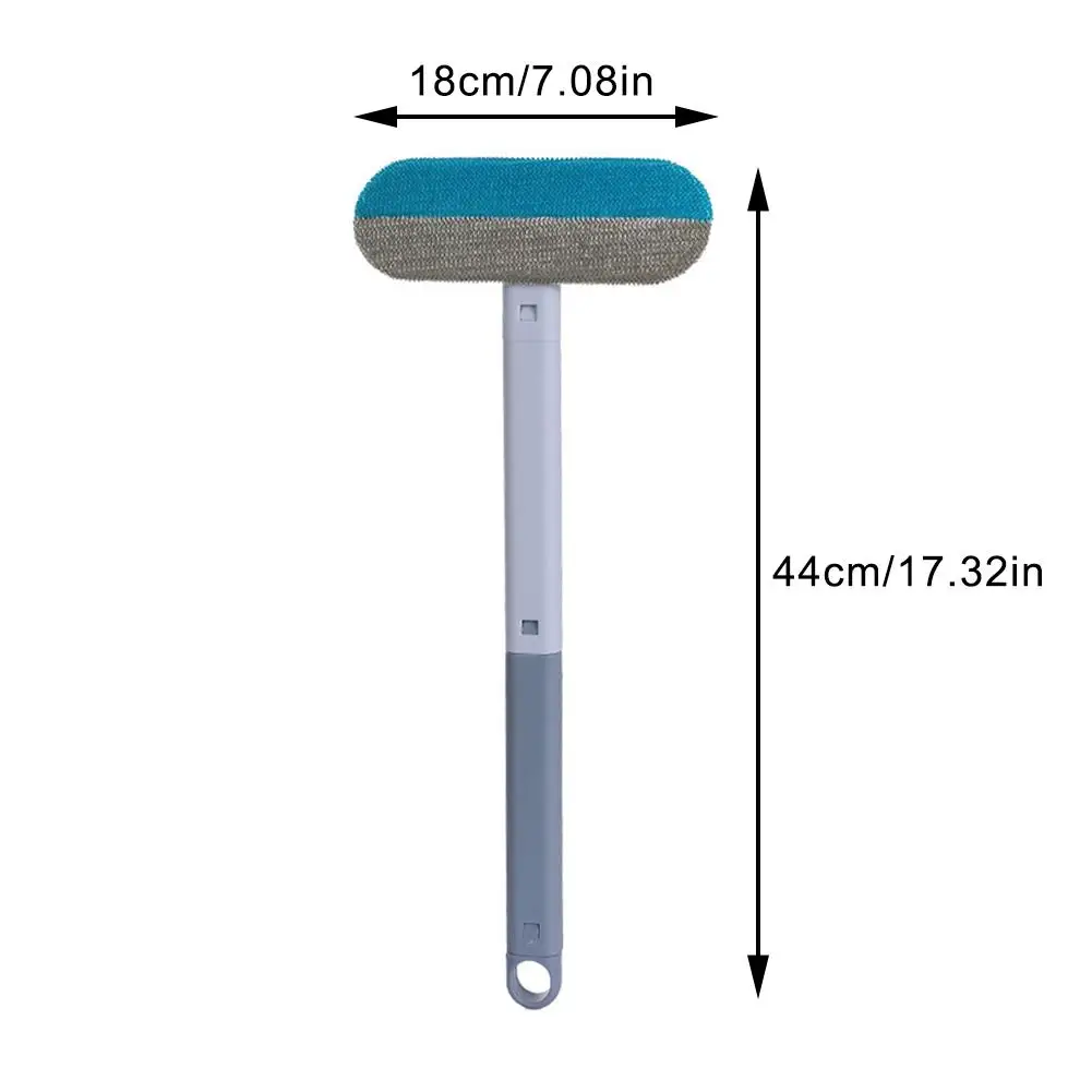 Multifunctional Anti-mosquito Screen Brush Glass Brush Dry And Wet Dual-use Household Cleaning Dust Brush Window Cleaning Tool