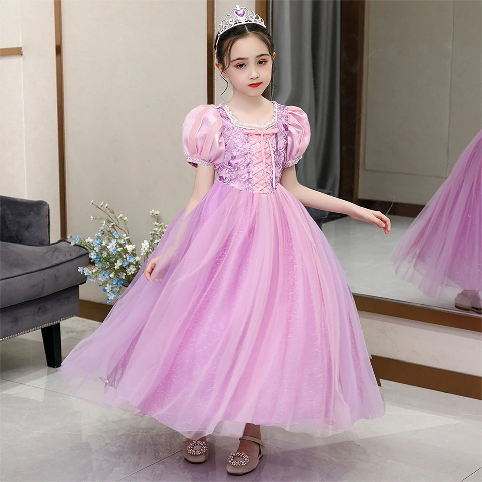فستان الأميرة صوفيا الأرجواني الجنية للفتيات حفلة عيد الميلاد وأعياد الميلاد ملابس الأطفال ملابس الهالوين التنكرية للأطفال #5