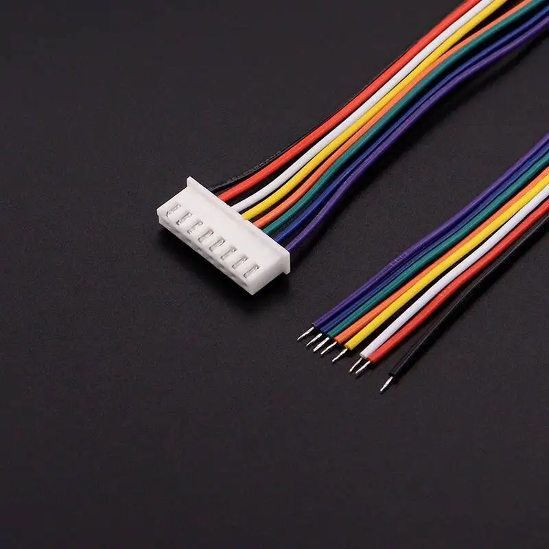 5~10 Stück XH2.54Mm Elektronikdraht Einzelkopf Verzinnter Anschluss 30CM Farbtestverbindung 2/3/4/5/6/10P – Detail 7