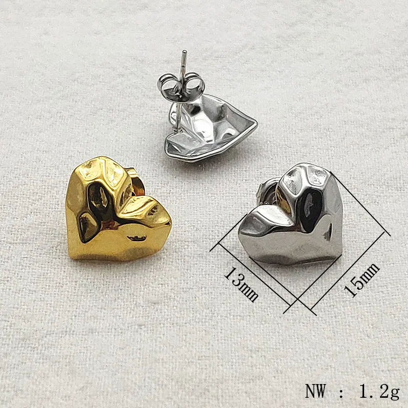 Wholesale 50pcs Stainless Steel Popular Earrings For Women Geometric Rhineston Flower Earring Stud Fashion Elegant Jewelry Gifts