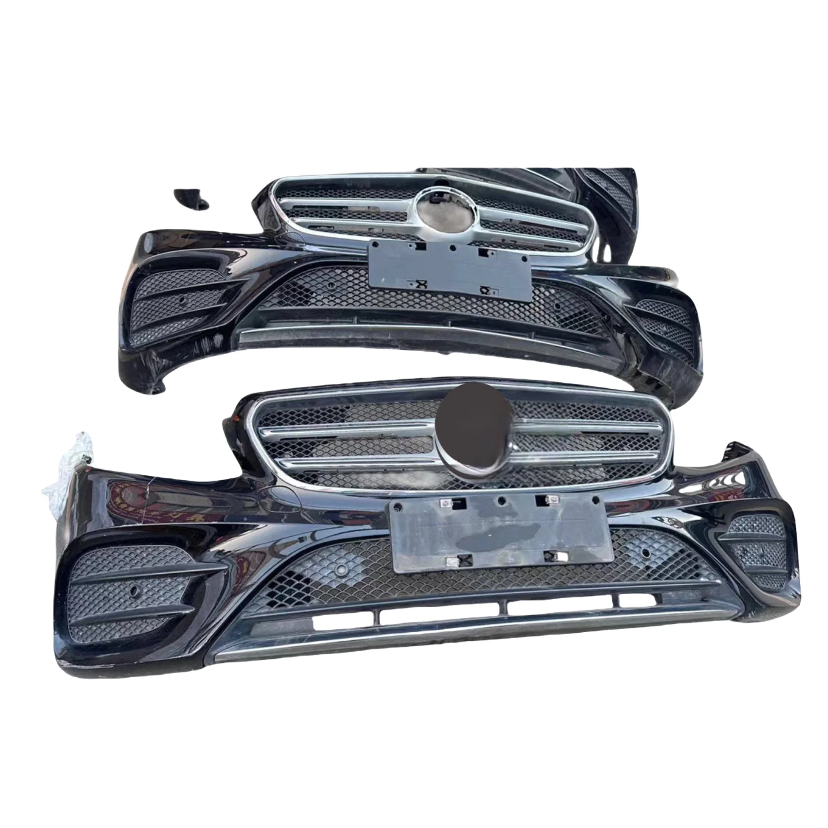 

For Car Bumper Assembly For E-Class W213 Bumper Grille Radiator W213 E300 E400 2017-2019 Front Face Assembly