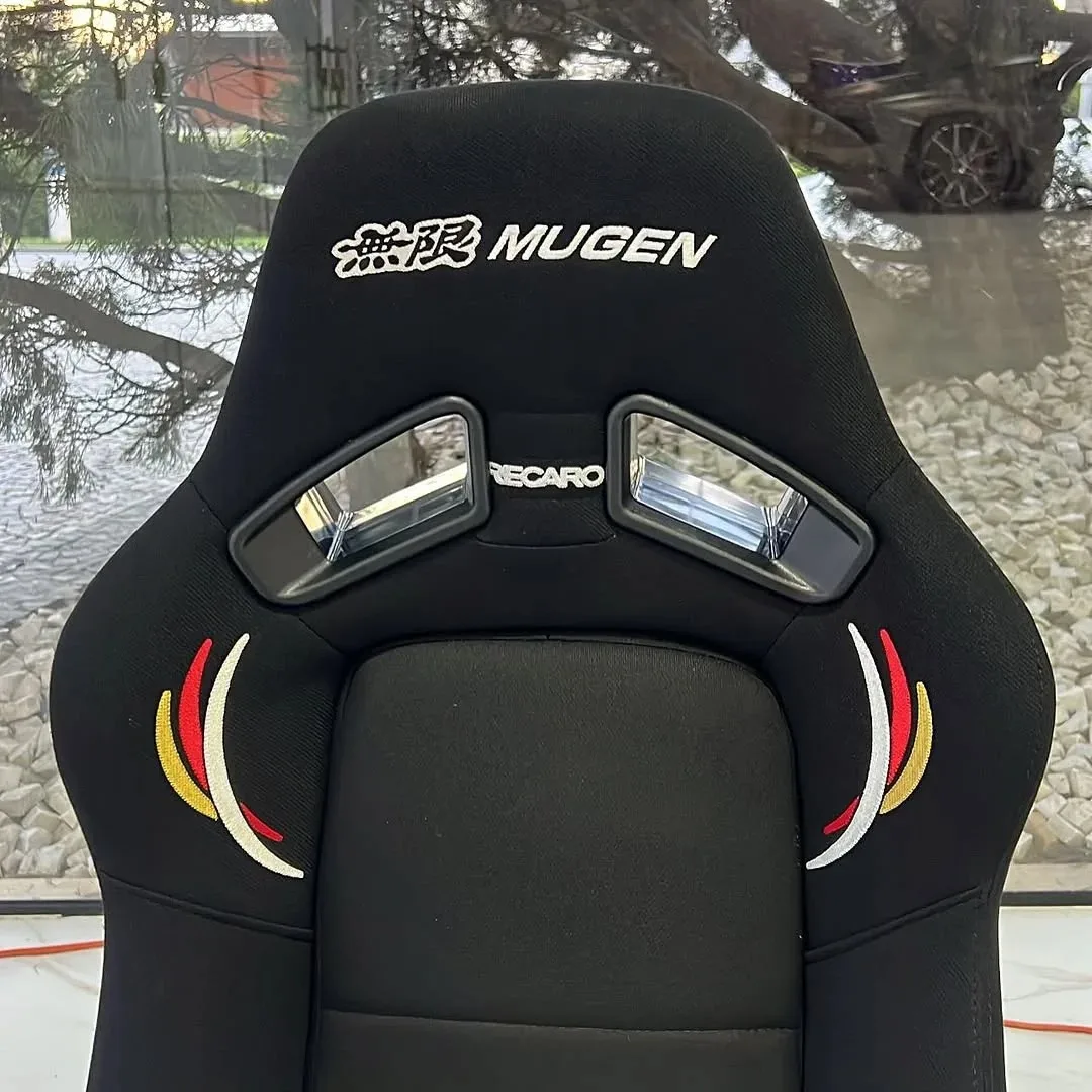 JBR1052 Racing Simulator, Sim Seat, Gaming Chair, With Double Adjustor & Double Slider, PVC Leather Racing Seats for Cars a pair