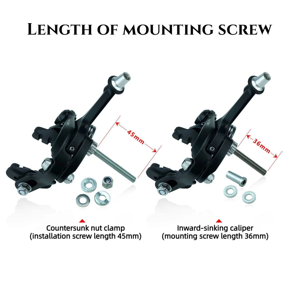 

Комплект тормозов MAGICBROS: алюминиевые C-образные тормозные колодки (передние и задние) для шоссейных велосипедов, фикс-байков и односкоростных велосипедов. Аксессуары для велосипедов.