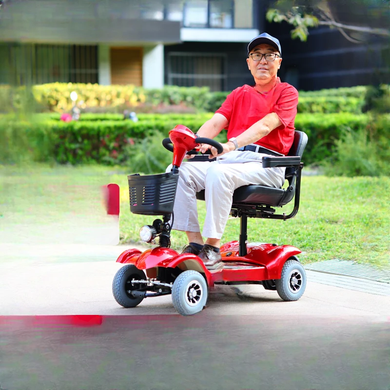 

HMD-339 electric scooter for the elderly, four-wheeled electric vehicle for the elderly with disabilities