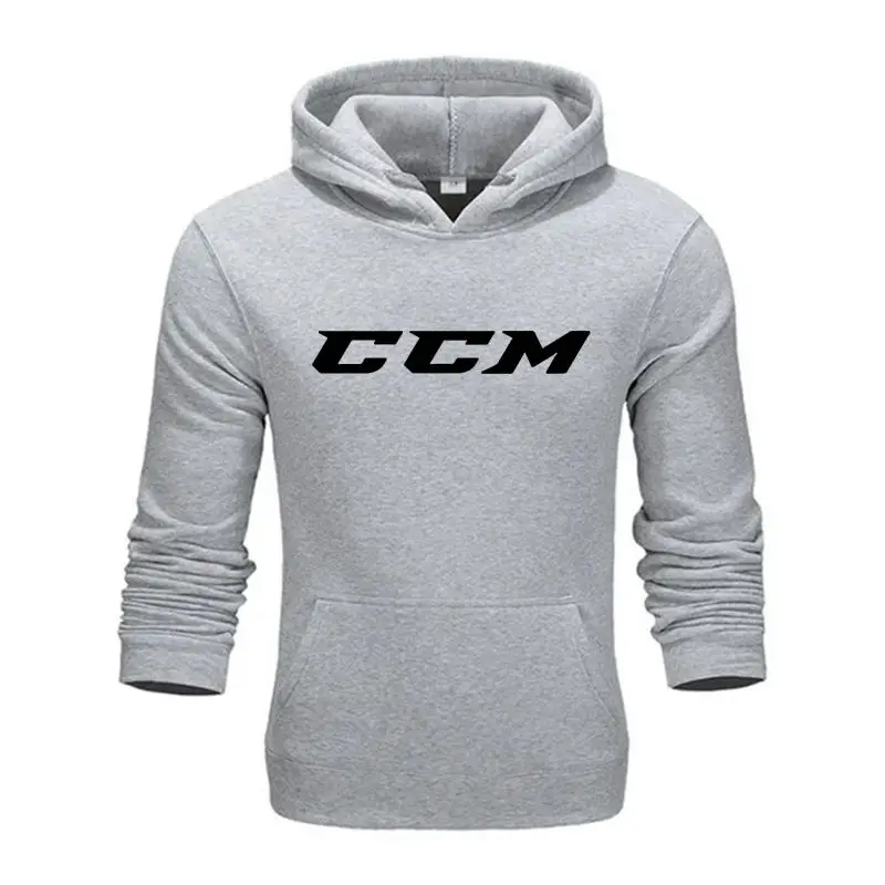 Men Women Hoodie Casual Sweatshirt Women's Hoodies Sports 2024 CCM New Fleece Black White Hoodie Minimalism Couple Clothes