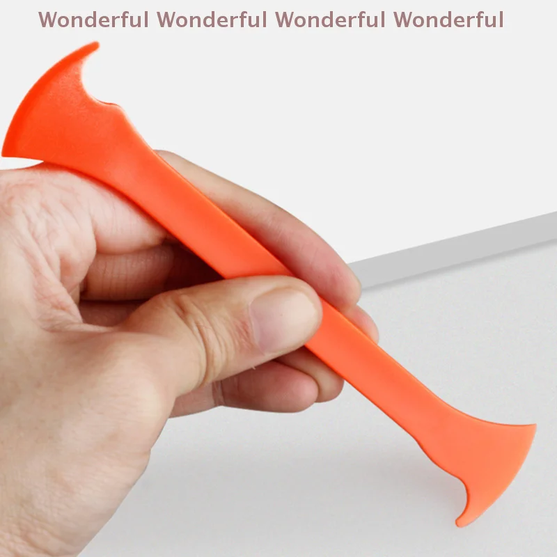 3Pcs Film Cutter Vinyl Car Wrap Tool Micro Stick Squeegee Window Tinting Kit Corner Scraper Curves Slot Tucking Tools