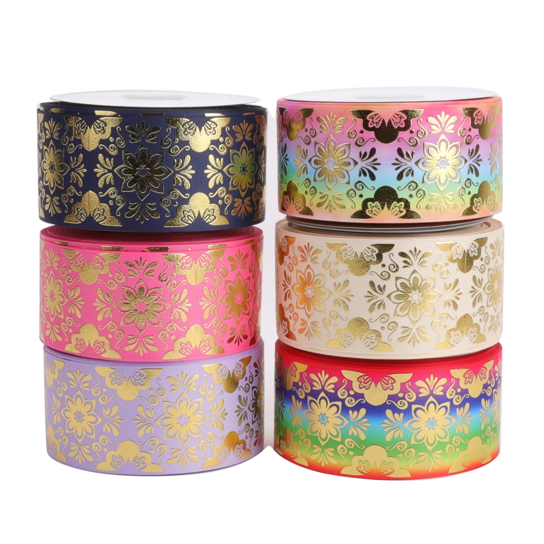 

HSDRIBBON Listones Cinta 75mm 3inch Foil Mexico Series Hologram Ribbon