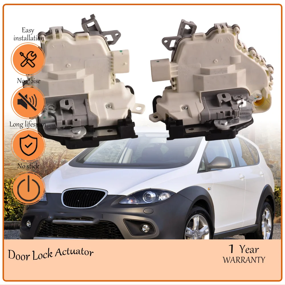 

7Pin Driver Side Door Lock Actuator,Adapted to SEAT Leon 2006-2013 Hatchback,oe 1P1837015B 1P1837016B Front Left Right