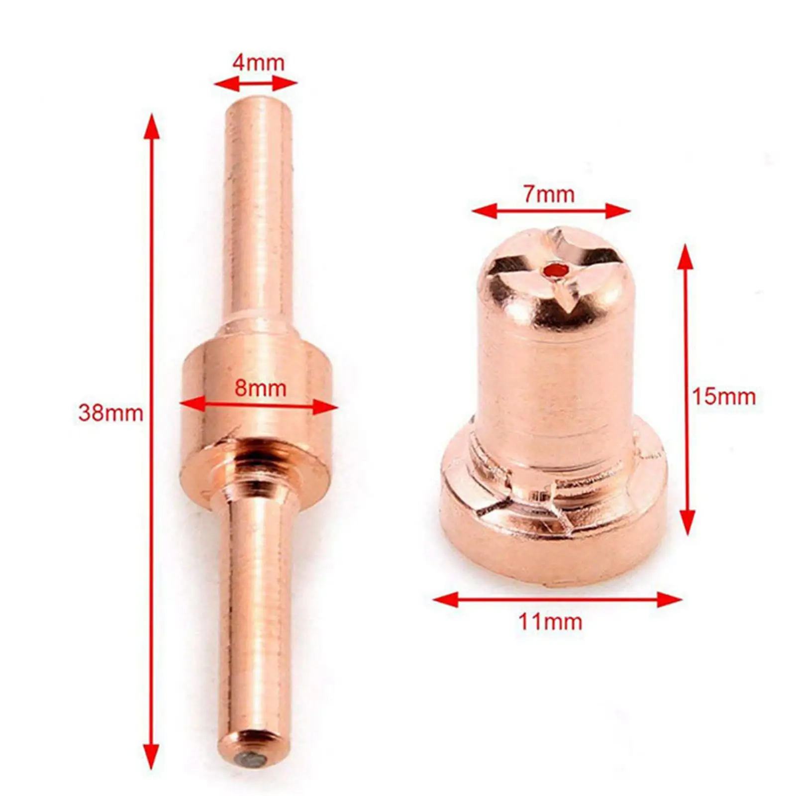 PT-31 LG40 Torch Consumables Kit Plasma Cutter Accessories Air Plasma Nozzle Electrodes for Mitech Plasma Cutter