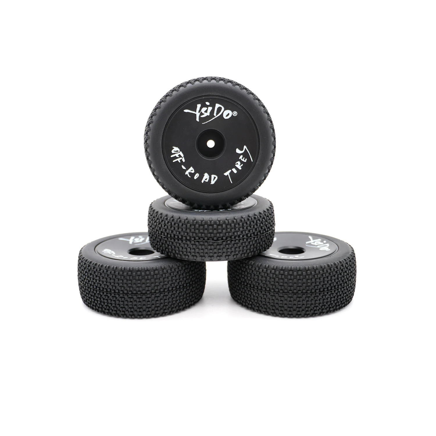 YSIDO Front Rear Tires Wheel Tyre for Wltoys 144001 144010 124016 124017 124010 ZD Racing BX12 1/12 1/14 RC Off-Road Car Parts view 2