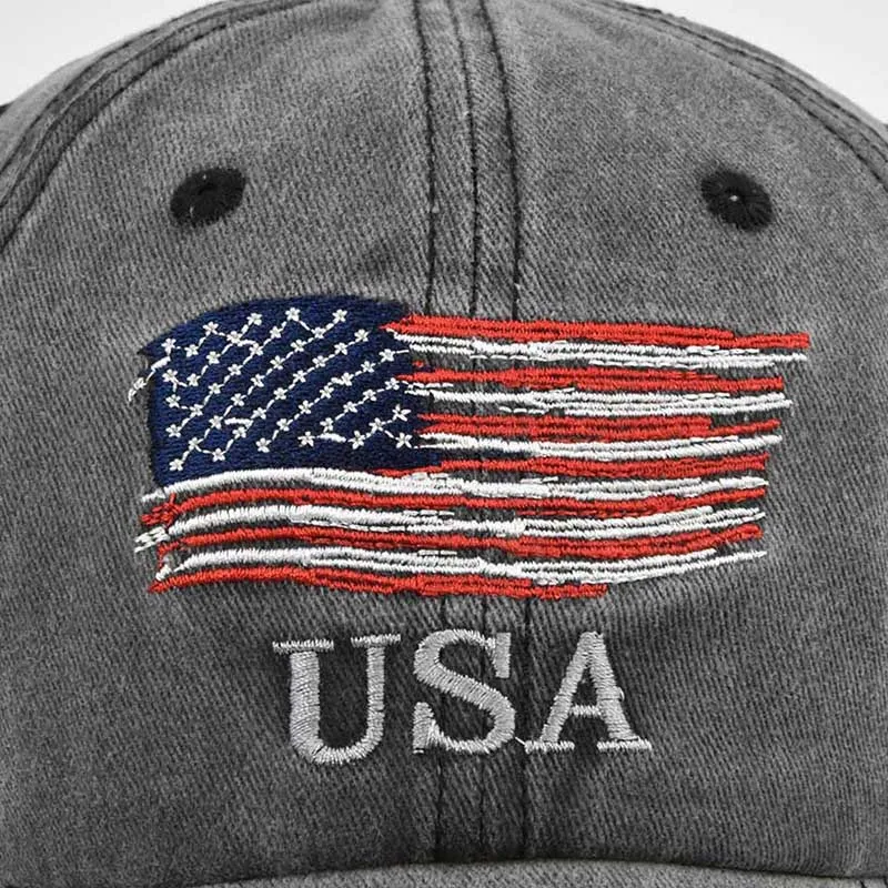 Fashion Cotton Men Women Tactical Army Military Baseball Cap Usa American Flag Outdoor Unisex Hip Hop Hats For Runing