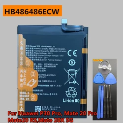 Batteria del telefono originale muslimate 4200mAh per Huawei P30 Pro, Mate 20 Pro,20 RS,20x5G,EVR-N29 LYA-L09 LYA-L0C LYA-L29 LYA-AL00