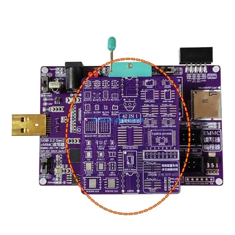C7AB Multifunctional Bios Burners Adapters For Computer Motherboards And Laptop Repair