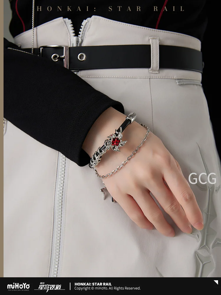 

Honkai: Star Rail [Официальный продукт] Браслет для косплея MiHoYo Acheron-аксессуар для оттискания персонажей, подарок для девочки, Acheron
