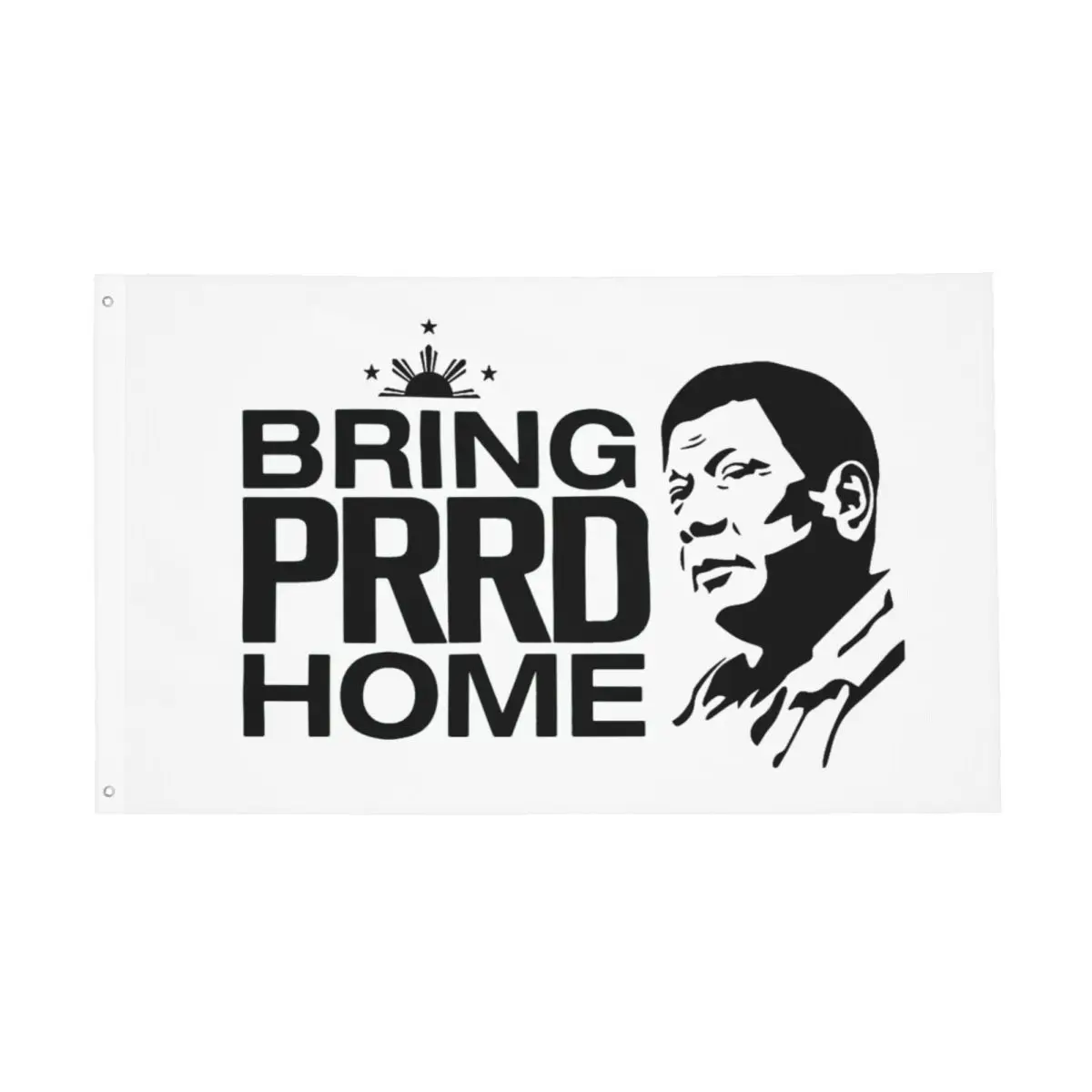 Bring PRRD Home Flag Outdoor Banner Polyester Duterte President Philippines Decoration Double Sided 2x3 3x5 4x6 5x8 FT Flags