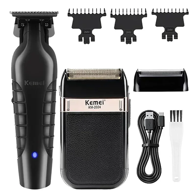 Kemei Haarschneidemaschine KM-2296 KM-2299 KM-2024 Kit Herren Elektrorasierer Haarschneidemaschine Professionelle Haarschneidemaschine