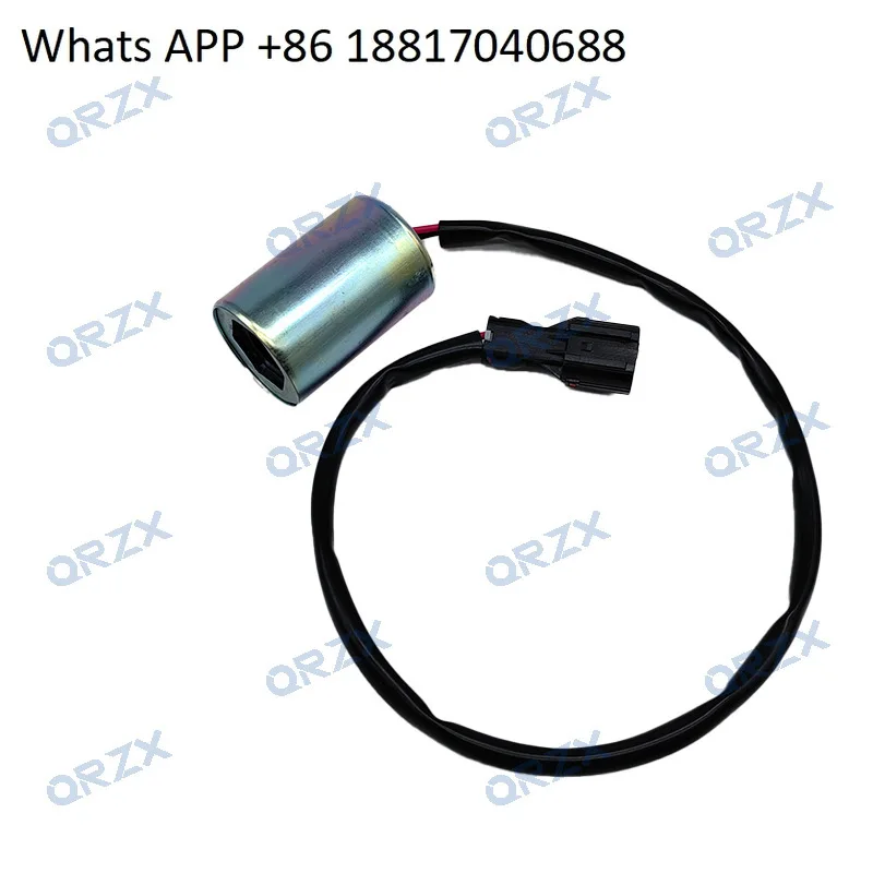 Excavator parts SH120/200A3 Daewoo DH55/60 pilot solenoid valve coil 24V distributor