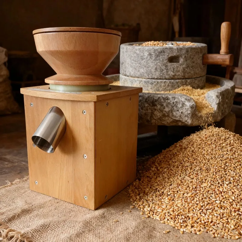 

Многофункциональная электрическая мельница для зерна из нержавеющей стали, бытовая и коммерческая, для помола муки и специй