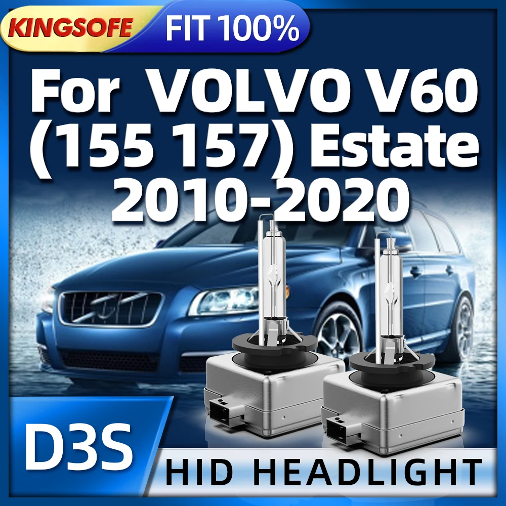 

Модернизированные ксеноновые HID фары D3S лампы 6000K для VOLVO V60 155 157 Estate 2010 2011 2012 2013 2014 2015 2016 2017 2018 2019 2020