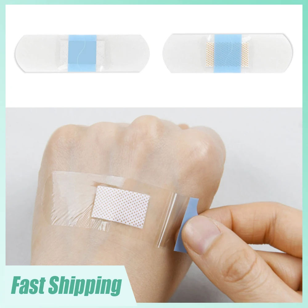 50/120pcs Medical Anti-Bacteria Wound Hemostasis Patch Waterproof First Aid Wound Plaster Emergency Wound Protective Sticker