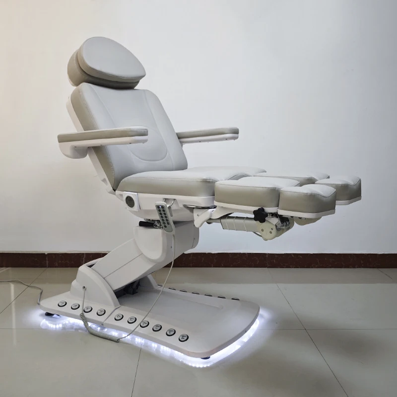 Bed, Micro-Cosmetic Injection Chair Beauty Salons, Spa Salon Leg-Splitting Pedicure Treatment