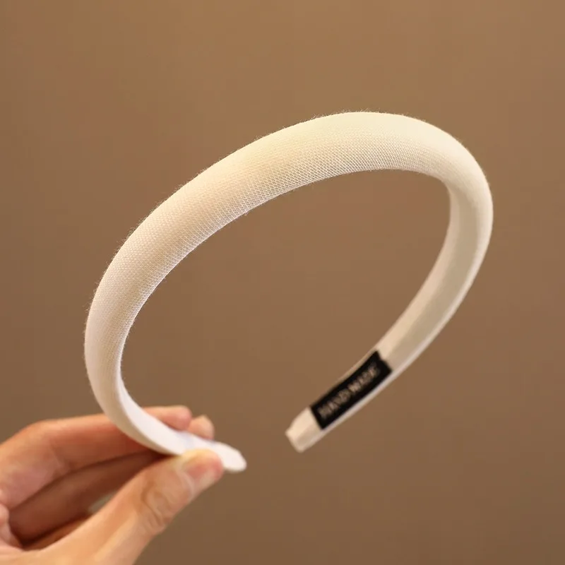 2026 Neue Klassische Einfache Stirnbänder für Kinder, Mädchen Elastische Modische Einfarbige Haarreifen, Kinder-Haaraccessoires – Detail 17