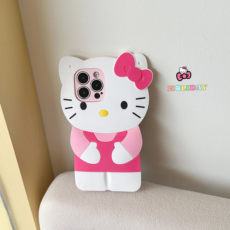حافظة هالو كيتي كارتونية من البولي يوريثان لهاتف انفينيكس سمارت 10 بلس 9 8 7 Hot 50i 40 40i 30i Tecno Spark Go 1 30 30 30C 20 10 Pro 10C #3