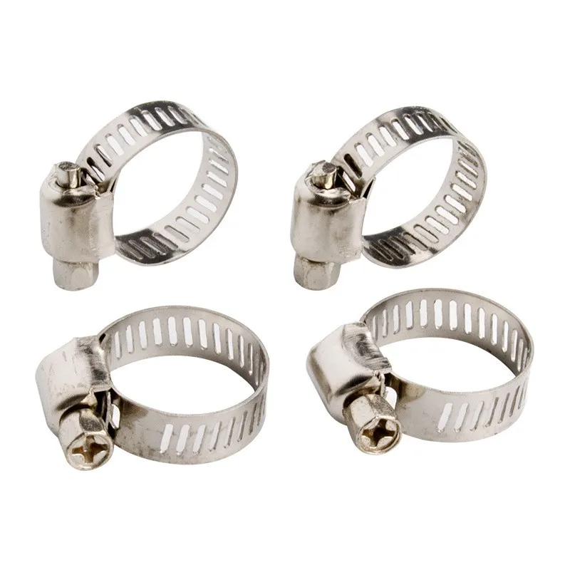 17 pcs 10-16mm Metal Pipe Fastening Clips with Corrosion Resistant Durable, Multipurpose, Versatile, Practical