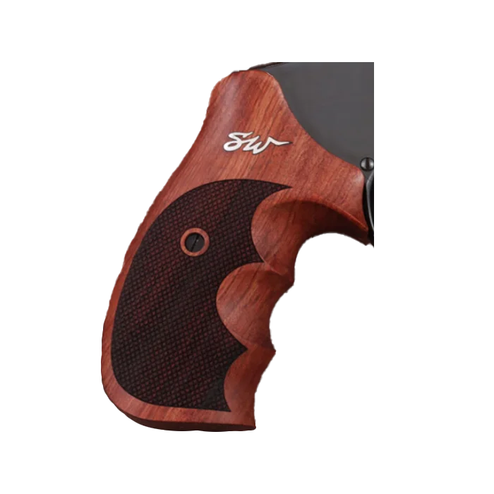 

KSD Brand Smith Wesson K/L/X - Frame Round Butt Compatible Rosewood Grip Diamond