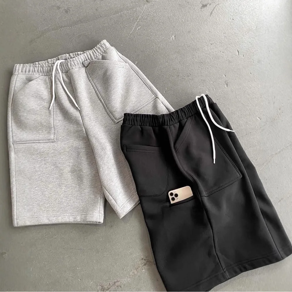 

New Harajuku street simple men sports pants ins versatile loose five-point pants short casual pants men shorts
