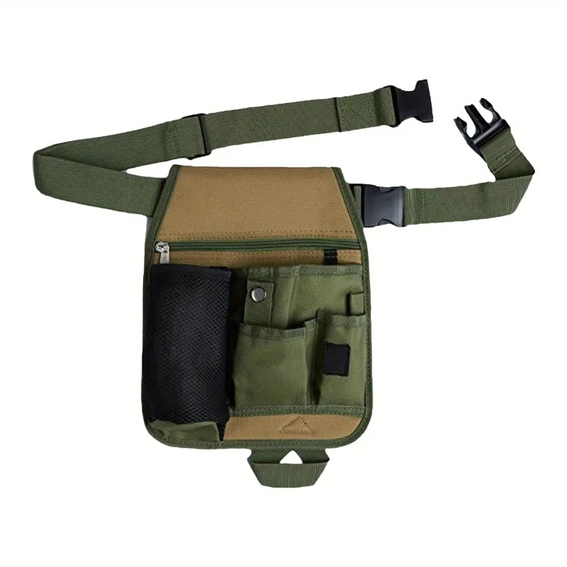 

Multi-functional Gardening Tool bag, Belt Apron With Multiple Pockets For gardening, plumbing, floriculture, woodworking, DIY