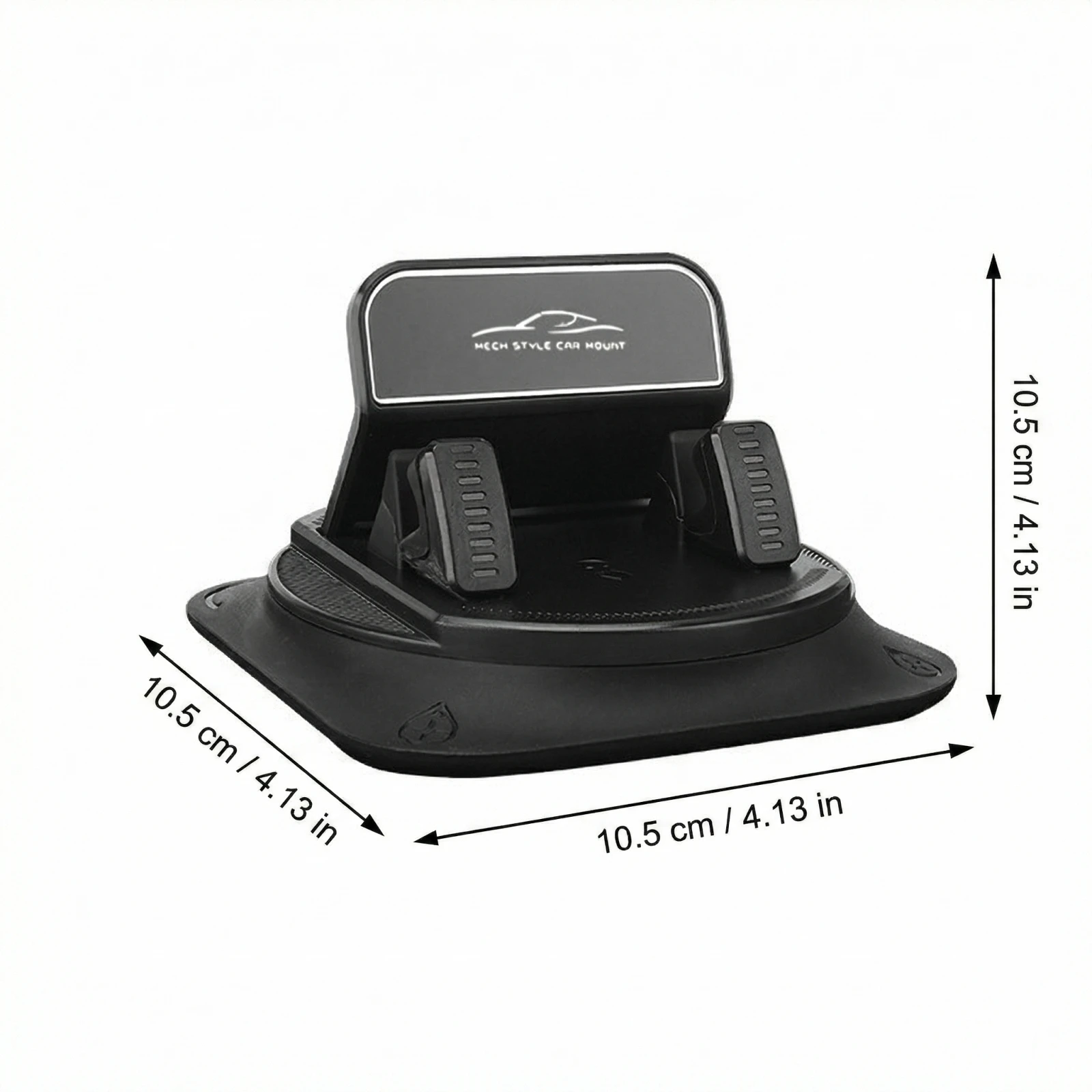 1-5PCS Car Phone Mount Anti Slip Silicone Dashboard Phone Holder 360 Degree Free Rotation Universal Head Up Navigation Holder
