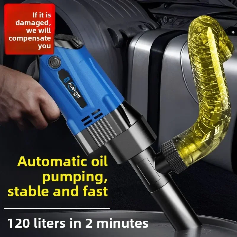 

Надежный универсальный электрический масляный насос, портативная мощная заправочная станция 220В, устройство для перекачки масла
